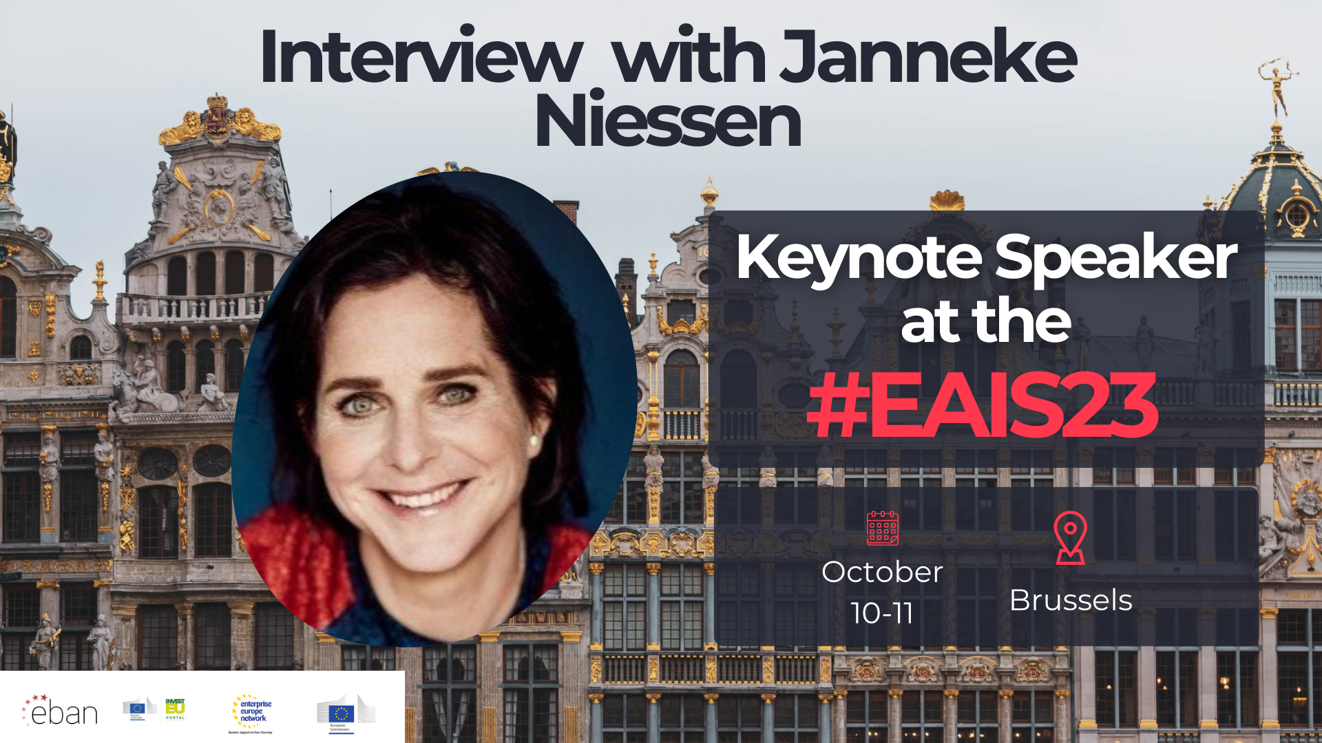 Exclusive Interview with #EAIS23 Keynote Speaker, Janneke Niessen