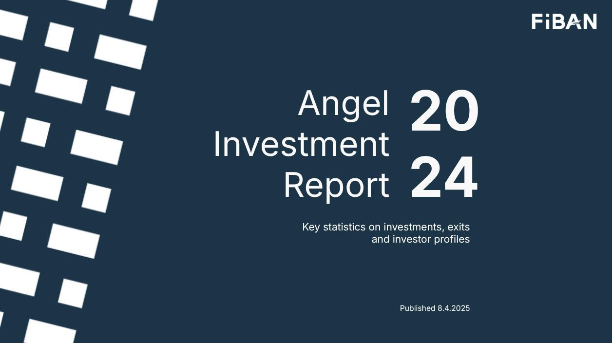 PRESS RELEASE: €31.5 Million from Finnish Angel Investors: Fewer Startups Receiving Funding, but with Larger Ticket Sizes